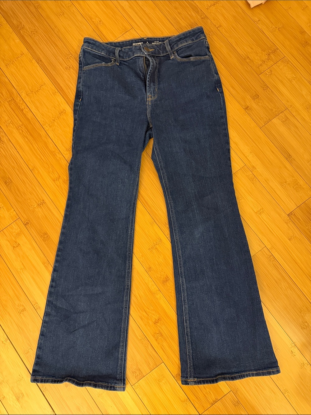 Old Navy Dark Blue Flare Jeans